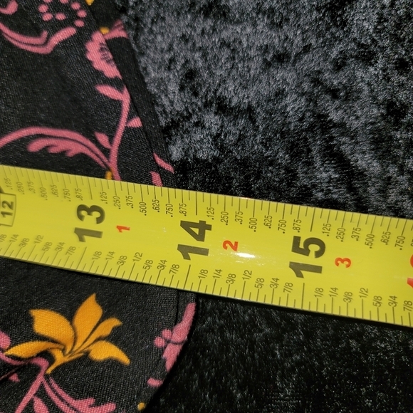 Black Floral Women's Cotton Halter Neck Pleated Sleeveless Long Maxi Dress S - Picture 13 of 15